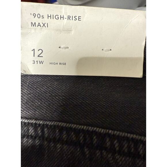 American Eagle 90’s High Rise Denim Maxi Skirt - Picture 8 of 8